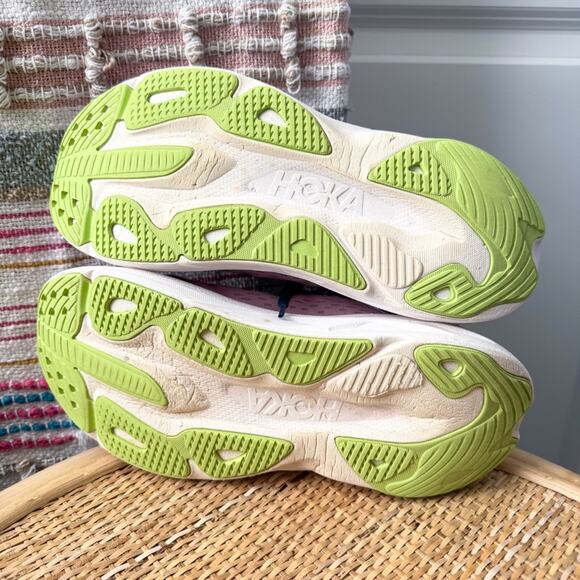 Hoka One One Skyflow Midnight Pink Twilight Road Running Sneakers Women’s 11 - Picture 8 of 9